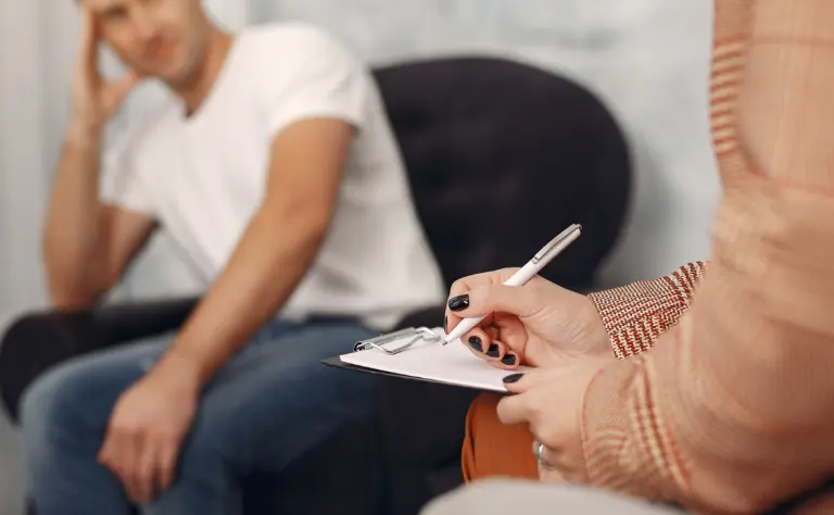Taking Notes In A Therapy Session